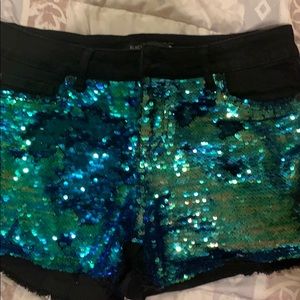 Sequin Shorts